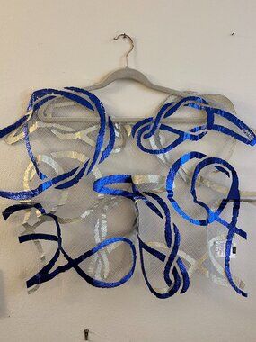 JULIEN DAVID VINTAGE MESH PIECE TOP SIZE XS